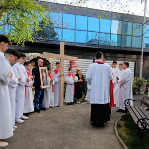 Proslava nedjelje Božjeg milosrđa na zagrebačkoj Trešnjevki